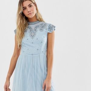 Frock And Frill high neck mini dress